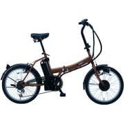 20型折りたたみ電動アシスト自転車 外装6段 マットブラウン BM-AZ300 MBR