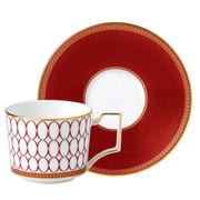 1058821 [ウェッジウッド ルネッサンス レッド ティーカップ＆ソーサー 国内正規品]