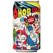 信州諏訪浪漫ビール 6HOP IPA 6度 350ml [クラフトビール]