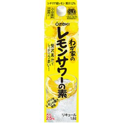 わが家のレモンサワーの素 25度 1800ml [リキュール]