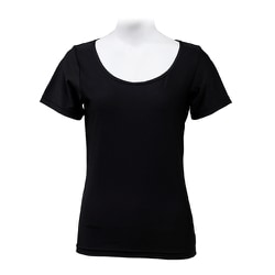 リベルタ DEODRIZETECH デオドライズテック DT WOMEN半袖Uネック BLK（L）