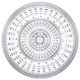 タケダ全円分度器 12cm 25-0300