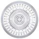 タケダ全円分度器 18cm 25-0320