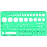 タケダテンプレート 機械用定規 29-0082