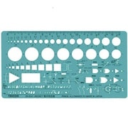 タケダテンプレート 電子用定規 29-0141