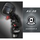 EGACS007B 1/1 レジン製完成品 AV-8B ハリアーII レプリカ 操縦桿グリップ / アメリカ海兵隊 VMA-231 プラカード [ディスプレイモデル]