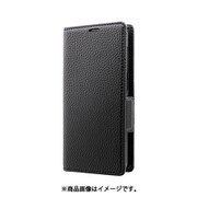 Galaxy S21 用 レザー手帳ケース ORVA（オーヴァ） ブラック LP-21SG1BHPBK