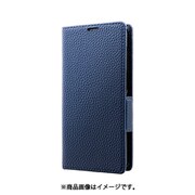 Galaxy S21 用 レザー手帳ケース ORVA（オーヴァ） ネイビー LP-21SG1BHPNV