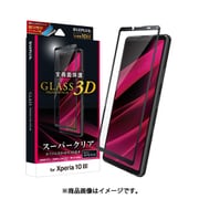 LP-21SX2FGR [Xperia 10 III 用 ガラスフィルム GLASS PREMIUM FILM 全画面保護 3D クリア]