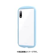 Xperia Ace II（SO-41B） 用 耐衝撃 背面クリアケース madeu ライトブルー LP-21SX3SCPLBL