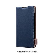LP-21SX3BLPNV [Xperia Ace II（SO-41B） 用 軽量PUレザーフラップケース Twoal ネイビー]