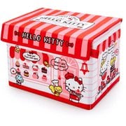 フタ付き折りたたみ収納ボックス ハローキティ [キャラクターグッズ]