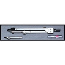 MT型 大型コンパス 鉛筆＆シャープ0.5mm 差替式 15-0040