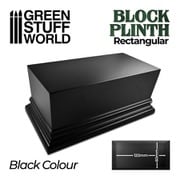 GSWD-2709 [長方四角柱型展示台 120mm×60mm ブラック]