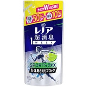レノア超消臭1weekスポーツデオXフレッシュシトラスブルーつめかえ用ダブル増量