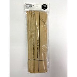 単袋入り 木製スプーン 160mm 10本