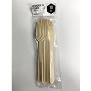 木製フォーク 160mm 10本