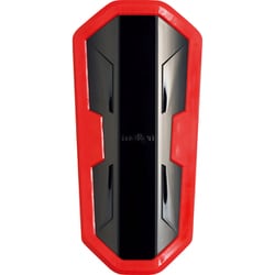 GG0022KR [ジュニア サッカー フットサル シンガード スワンセシンガードSサイズ 黒×赤]