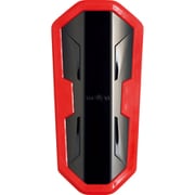 GG0022KR [ジュニア サッカー フットサル シンガード スワンセシンガードSサイズ 黒×赤]