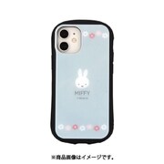 MF-135BL [フラワー ミッフィー iPhone 12 miniハイブリッドガラスケース]