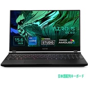 AERO 15 OLED XD-73JP644SP 15.6型/Corei7-11800H/メモリ 32GB/SSD 1TB/Windows 10 Pro XD-73JP644SP