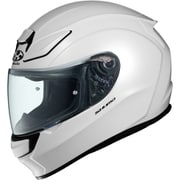 SHUMA オートバイ用フルフェイスヘルメット パールホワイト サイズ:M(57-58cm)