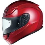 SHUMA オートバイ用フルフェイスヘルメット シャイニーレッド サイズ:S(55-56cm)