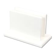 メニュー立 白 62x100x50mm 溝巾16mm NA215C-2