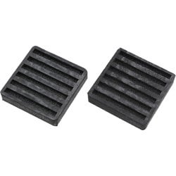 防振ゴム 黒 50x50x10mm 2枚入 KWG50-1