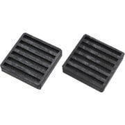KWG50-1 [防振ゴム 黒 50x50x10mm 2枚入]