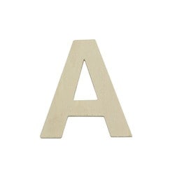 PSB40-A [シナベニヤ切文字 A 40x3mm]