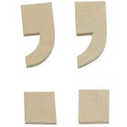 PSB40-14 [シナベニア切文字 ;;ピリオドコンマ 40x3mm]