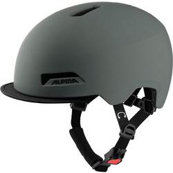 サイクルヘルメット ALPINA BROOKLYN コーヒー/グレイマット 57-61cm 安全規格 CEマーク