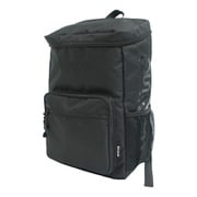 22449906 [OUTDOOR PRODUCTS ロゴセット ボックスデイパック A4収納 BLACK-2]