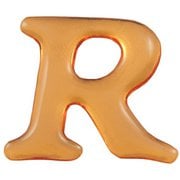 GU20-R [クリスタルメタル文字 r 20mm×1mm テープ付き]