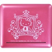74100103 [B♭クラリネット用 プラスチック製リードケース 【ハローキティ】 12枚用 カラー：ビビッドピンク]