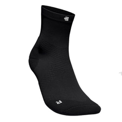 RUN ULTRA LIGHT MID CUT SOCKS メンズ ランニングウェア ソックス ブラック サイズ38-40（24-25.5cm） 62111447