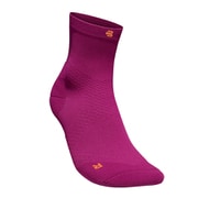 RUN ULTRA LIGHT MID CUT SOCKS WOMEN 62111457 ベリー サイズ38-40(靴のサイズ：24-25.5cm) [ランニングソックス レディース]