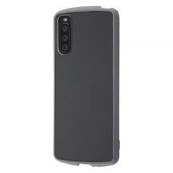 RT-RXP10M3CC14/CGRM [Xperia 10 III 用 耐衝撃 ハイブリッドケース Puffull Clear グレー]