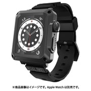 HU-AWALSL44-BK [HUALIMEI Apple Watch メタルケース 44mm シリコンバンドセット ブラック]