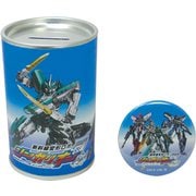 新幹線変形ロボ シンカリオン Z 貯金缶＆缶バッジ [キャラクターグッズ]