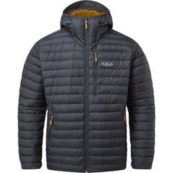 Men's Microlight Alpine Down Jacket QDB-12 Beluga Mサイズ(日本：Lサイズ) [アウトドア ダウンウェア メンズ]