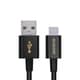 USB Type-Cケーブル やわらか耐久 0.3m ブラック MPA-ACYS03NBK