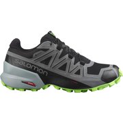 SPEEDCROSS 5 GORE-TEX L41461400 BLACK/QUIET SHADE/GREEN GECKO 28cm [トレイルランニングシューズ メンズ]