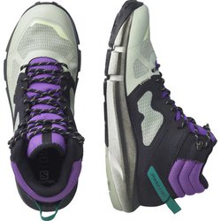 ヨドバシ.com - サロモン SALOMON PREDICT HIKE MID GORE-TEX L41461000 BLACK/AQUA  GRAY/ROYAL LILAC 25cm [トレッキングシューズ メンズ] 通販【全品無料配達】