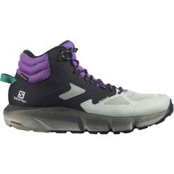 ヨドバシ.com - サロモン SALOMON PREDICT HIKE MID GORE-TEX L41461000 BLACK/AQUA  GRAY/ROYAL LILAC 25.5cm [トレッキングシューズ メンズ] 通販【全品無料配達】