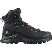 QUEST WINTER THINSULATE CLIMASALOMON WATERPROOF L41366600 BLACK/GOJI BERRY/MONUMENT 23.5cm [防寒ブーツ ユニセックス]