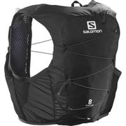 ACTIVE SKIN 8 SET LC1568200 BLACK Mサイズ [ランニング トレイルランニング用ザック]