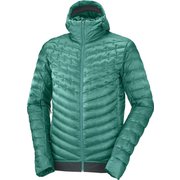 OUTLINE DOWN HOODIE M LC1594200 PACIFIC Mサイズ [アウトドア ダウンウェア メンズ]