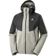 OUTLINE GORE-TEX HYBRID JKT M LC1598200 BLACK/WROUGHT IRON Mサイズ [アウトドア レインジャケット メンズ]